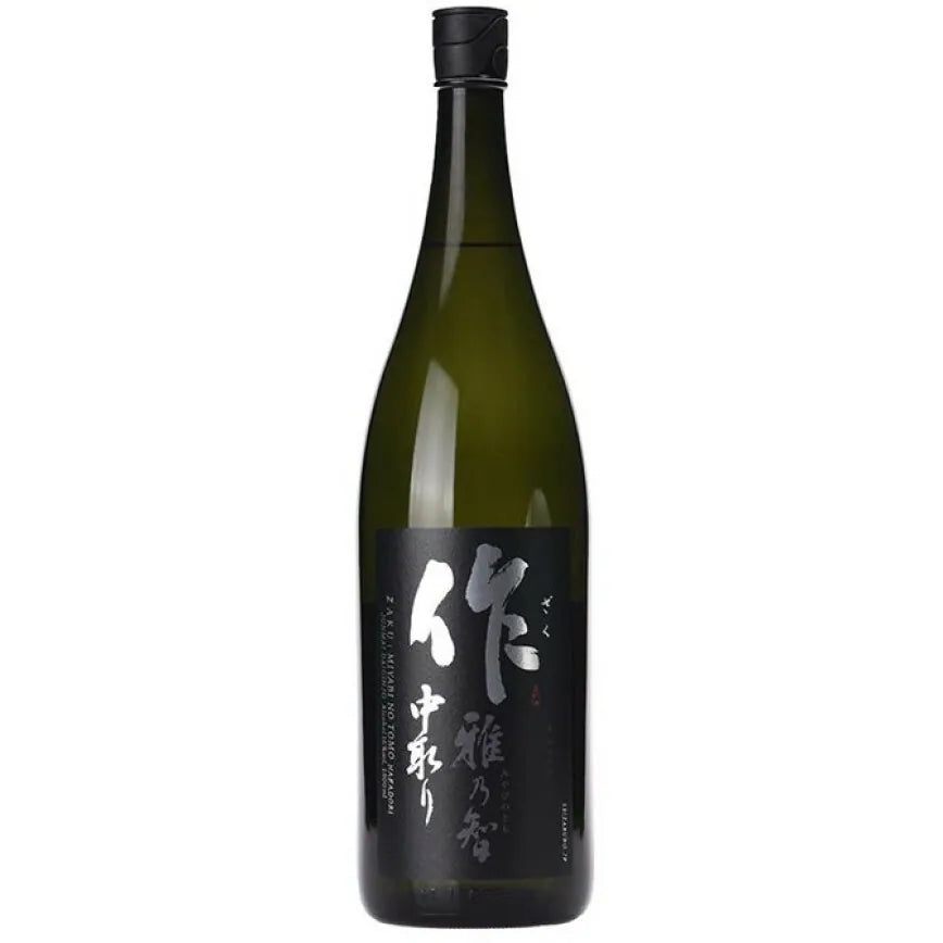 作 zaku 雅乃智 純米大吟醸 中取り 1800ml 製造年份：2026年