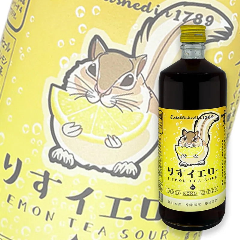 松鼠牌 香港限定版 檸檬茶酒 720ml